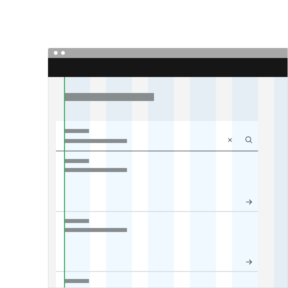 Do hang the fluid search container with other hanging components.